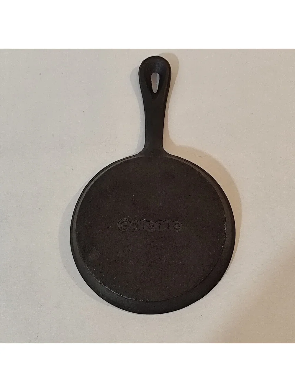 Galerie Mini 5” Cast Iron Egg Frying Pan Griddle Outdoor Camping Survival Tool